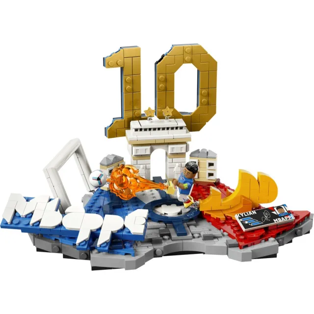 【LEGO 樂高】Editions 43013 Kylian Mbapp☆－足壇焦點(姆巴佩 居家擺設 禮物 玩具)