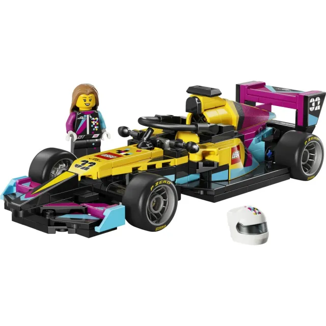 【LEGO 樂高】極速賽車系列 77258 F1 ACADEMY LEGO 賽車(Formula 1 模型車 玩具 積木)