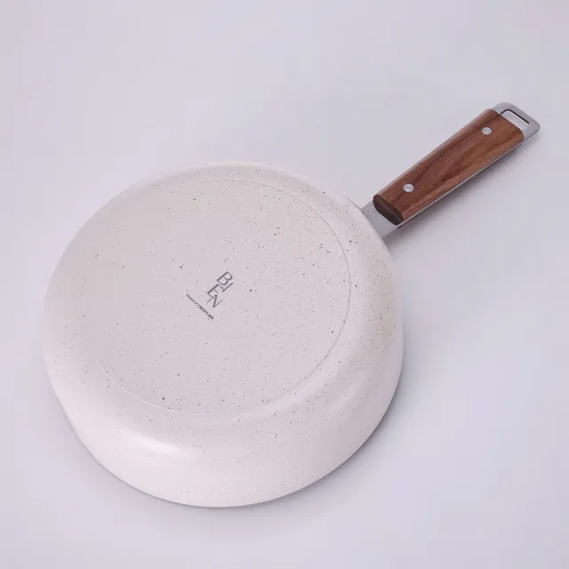 【NEOFLAM】韓國製Bien系列陶瓷塗層炒鍋24公分(IH爐適用不挑爐具/非鐵氟龍不沾塗層)