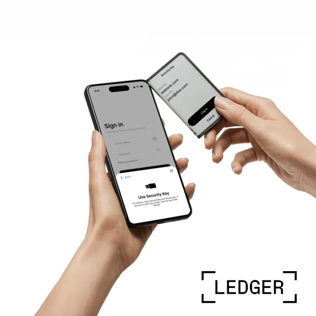 【LEDGER】Stax /含恢復金鑰 加密貨幣硬體錢包(冷錢包)