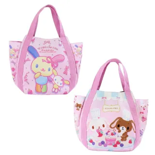 【小禮堂】雙11 Sanrio 三麗鷗 手提午餐袋 小 Kitty 花小兔 美樂蒂 大耳狗