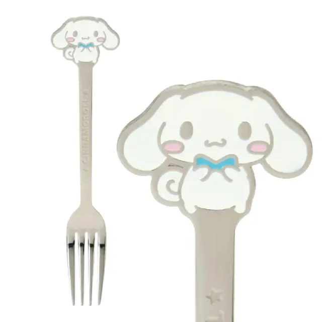【小禮堂】Sanrio 三麗鷗 不鏽鋼造型叉子 角色款 Kitty 美樂蒂 布丁狗 酷洛米