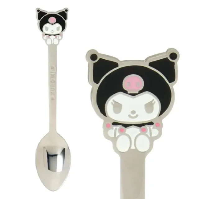 【小禮堂】Sanrio 三麗鷗 不鏽鋼造型湯匙 角色款 Kitty 美樂蒂 布丁狗 酷洛米