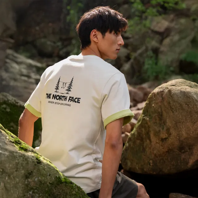 【The North Face】男女款純棉大Logo短袖T恤 (多色可選)