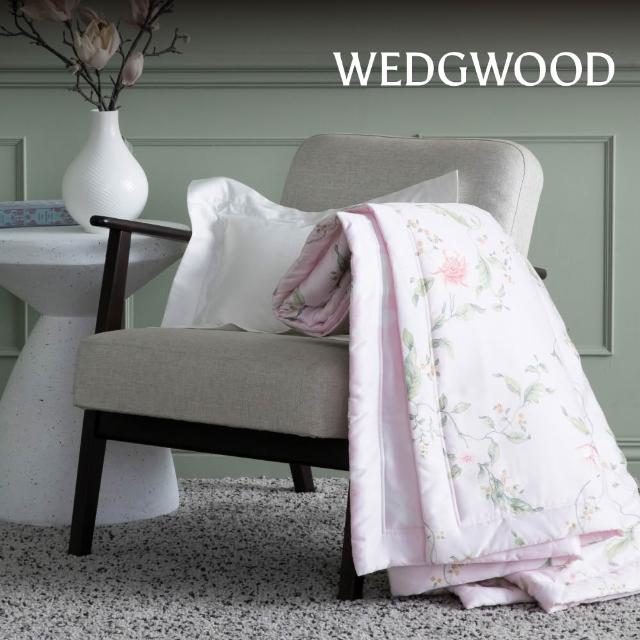 【WEDGWOOD】買一送一 冰感天絲 雙人涼被 100%萊賽爾天絲 300織(印花素面任選/英國皇室認證/涼感)