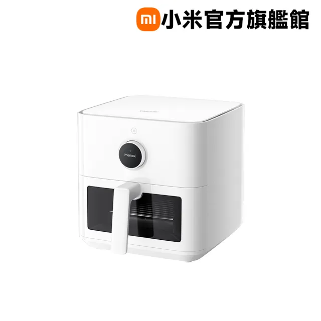 【小米】官方旗艦館 智慧氣炸鍋 5.5L(原廠公司貨/含一年保固/米家APP/線上食譜)