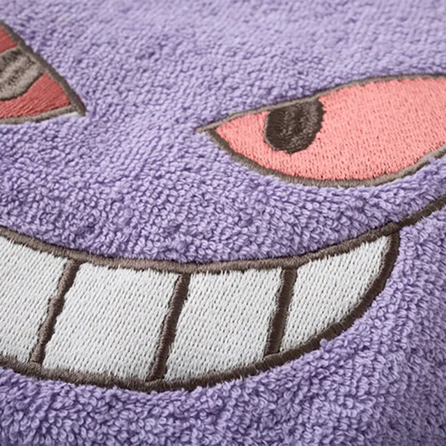 【日本犬印】monpoke寶可夢寶寶 耿鬼連帽浴巾