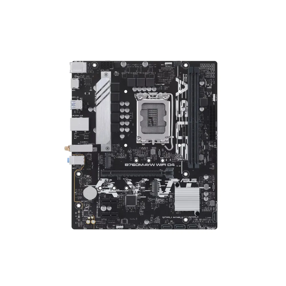 【ASUS 華碩】B760M-AYW WIFI D4 主機板