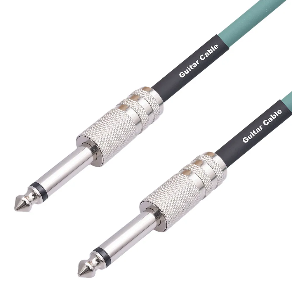 【Bravo-u】強抗干擾 6.35mm 公對公 電子樂器 降噪音源連接線(3M)