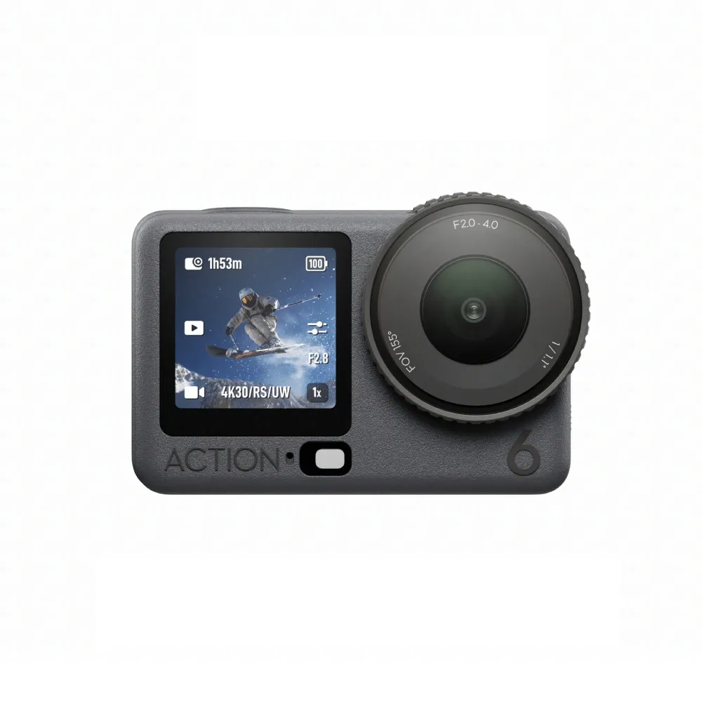 【DJI】OSMO ACTION 6標準套裝 運動相機/迷你相機｜可變光圈｜旗艦畫質超級夜拍(聯強國際貨)