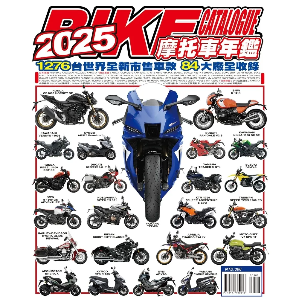 【momoBOOK】2025摩托車年鑑(電子書)
