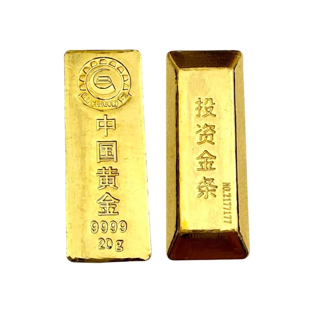 (熊貓金)黃金金條中國黃金投資金條20g