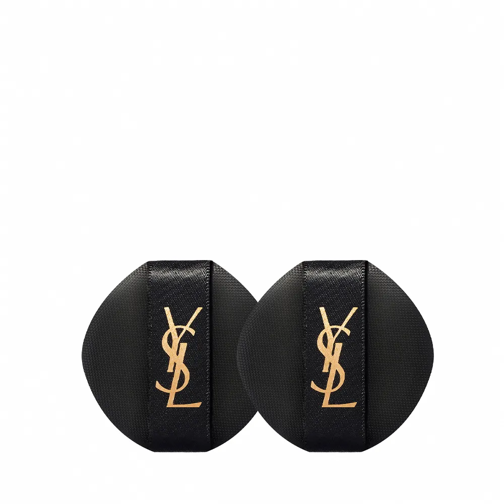【YSL】官方直營 超模光感精華水氣墊 專用粉撲 2入
