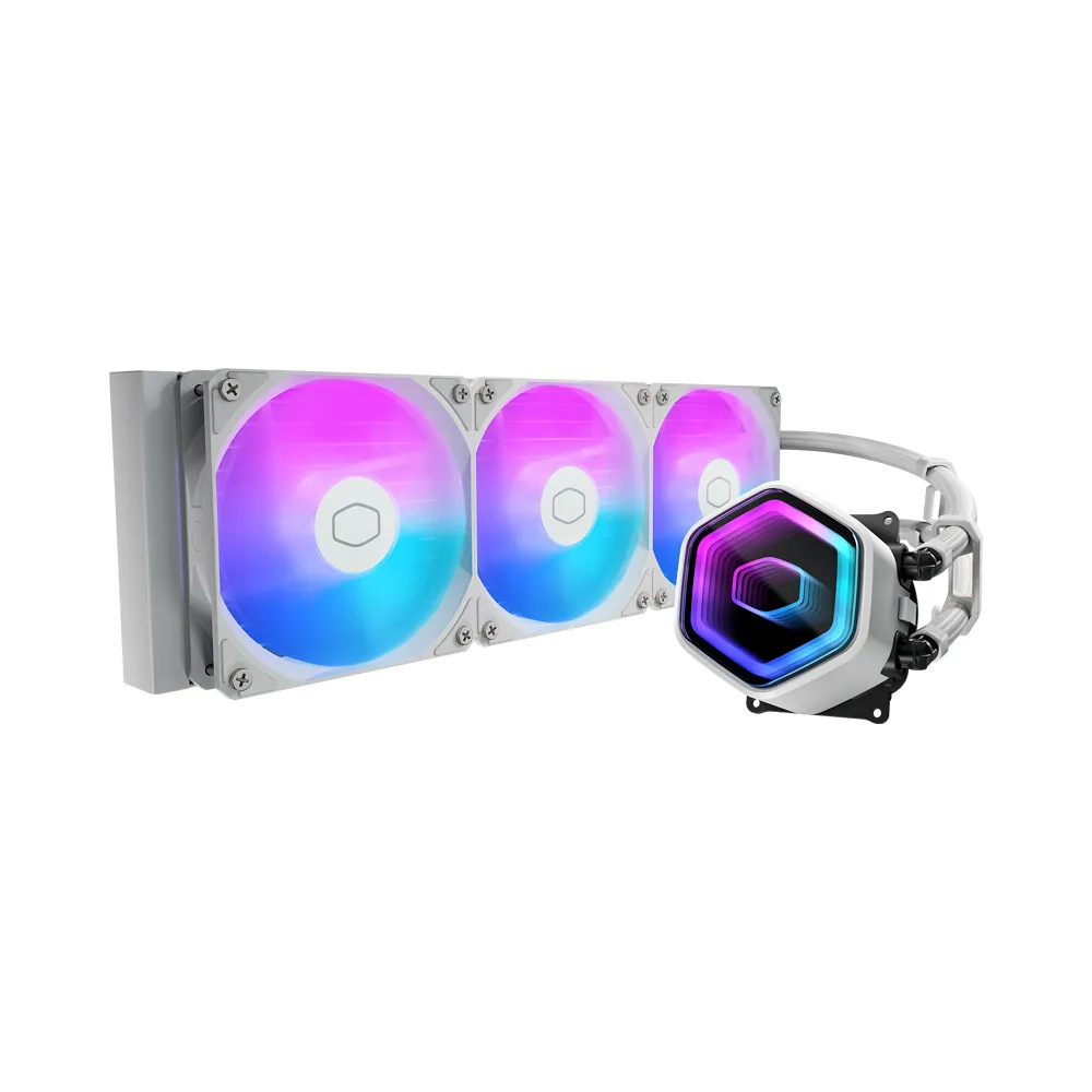 【Cooler Master 酷碼】ML 360 Core II ARGB 白色版 水冷散熱器