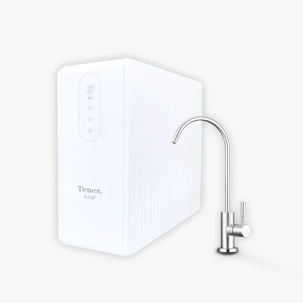 【TENER】廚下式直出淨水器+304不鏽鋼單冷龍頭(直出RO淨水器)
