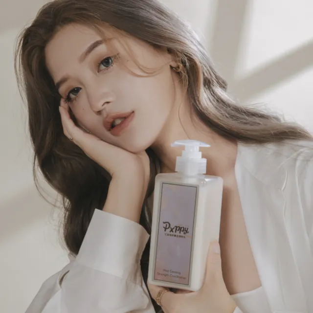 【Pxppy】強韌豐盈護髮乳500mL Poppy21罌粟狂想 滋潤髮質 補充水分 柔順彈性 防止髮絲分叉