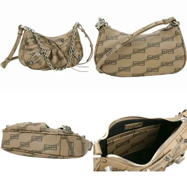 【Balenciaga 巴黎世家】Cagole/Hourglass 品牌經典斜背包-多款可選(半月包 可頌包 沙漏包 斜背包 肩背包)