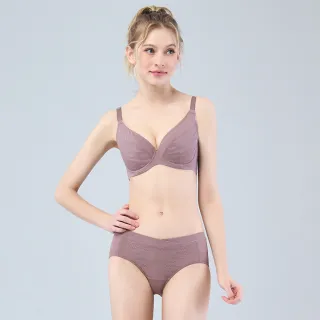【Swear 思薇爾】城市動感系列C-F罩軟鋼圈涼感包覆運動女內衣(赤藕色)
