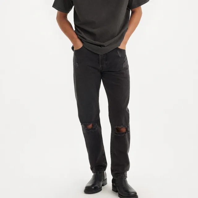【LEVIS】501 54 男款中低腰錐形丹寧牛仔褲 熱賣單品 A4677-0028