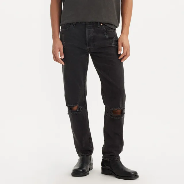 【LEVIS】501 54 男款中低腰錐形丹寧牛仔褲 熱賣單品 A4677-0028