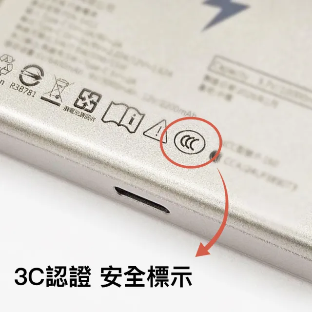 【SNOOPY 史努比】10000mAh 20W PD 半固態超薄磁吸無線快充行動電源(具3C認證/PSN-141S)