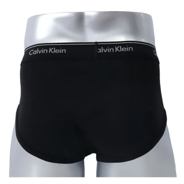 【CALVIN KLEIN】CK 男士經典款 純棉三角內褲 3件組(黑色 舒適 透氣)