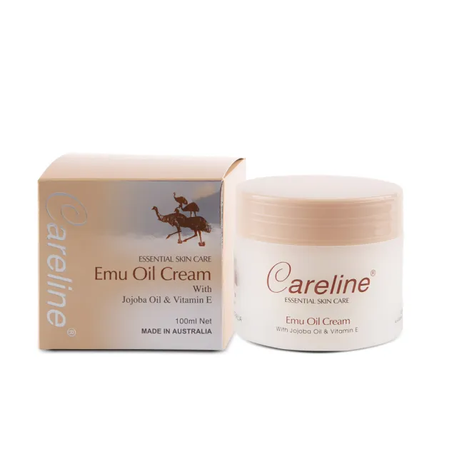 【Careline】鴯鶓油綿羊霜含荷荷芭油及維他命E  (6入組 100ml/罐)