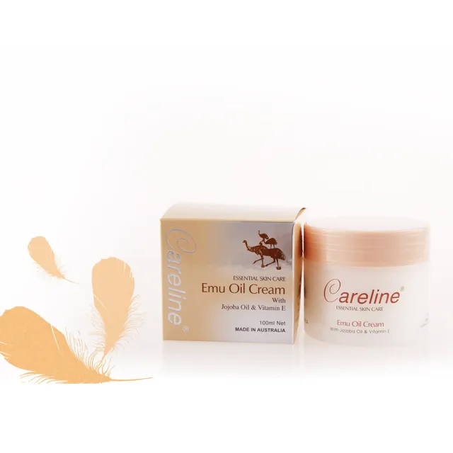 【Careline】鴯鶓油綿羊霜含荷荷芭油及維他命E  (6入組 100ml/罐)