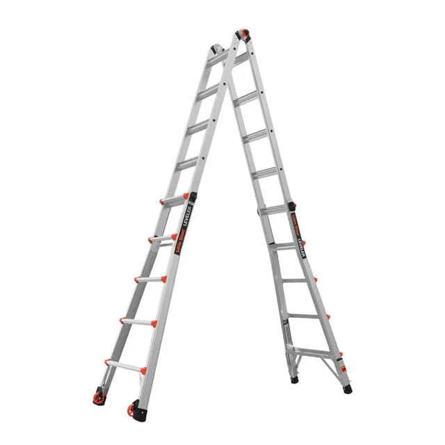 【Little Giant 小巨人】美國小巨人 LEVELER M22萬用梯含自動腳(5-9呎) 16522-801