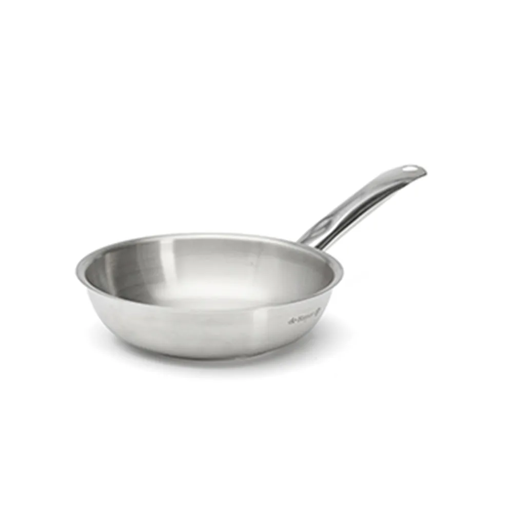 【de Buyer 畢耶】Prim’Appety系列 不鏽鋼單柄平底鍋20cm-適用IH爐