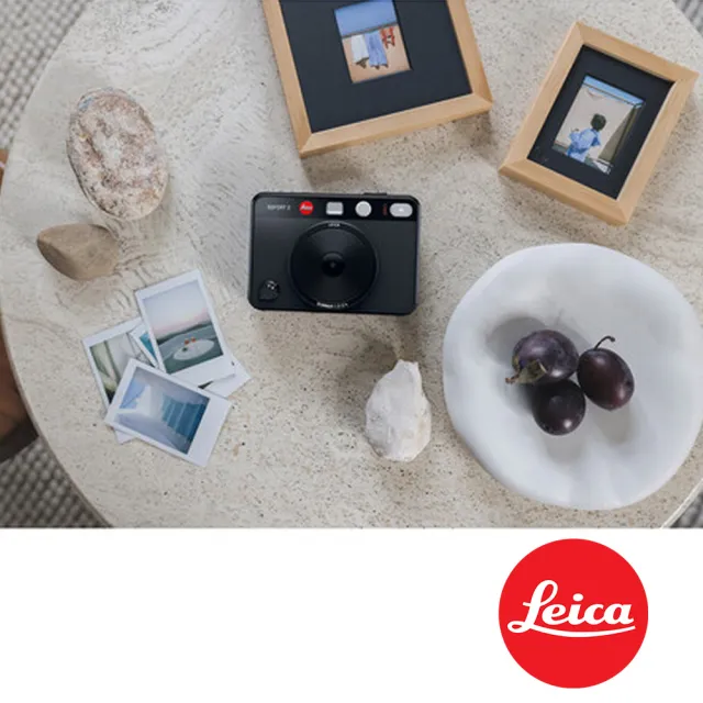 【LEICA 徠卡】SOFORT 2 SOFORT2 雙模式即時相機 白/紅/黑(公司貨)