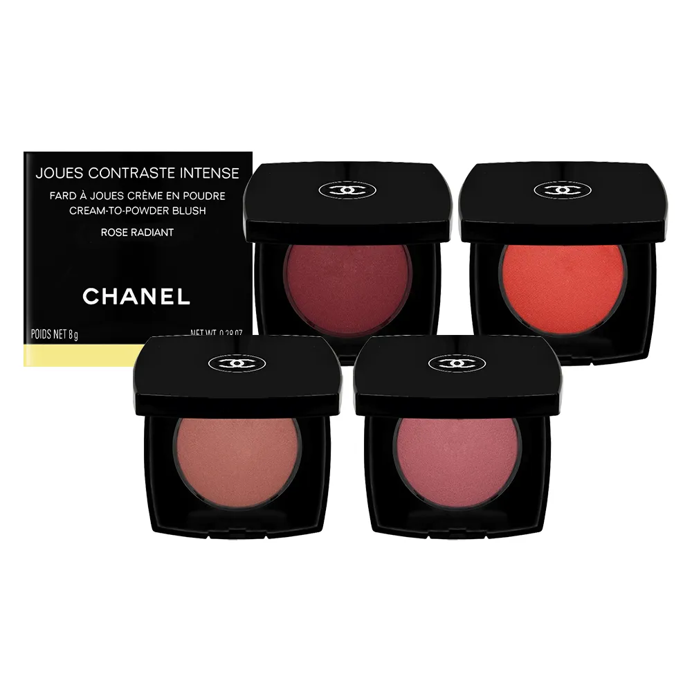 【CHANEL 香奈兒】輕霧持色腮紅 8g(#深情/#燦爛/#純粹/#深邃)