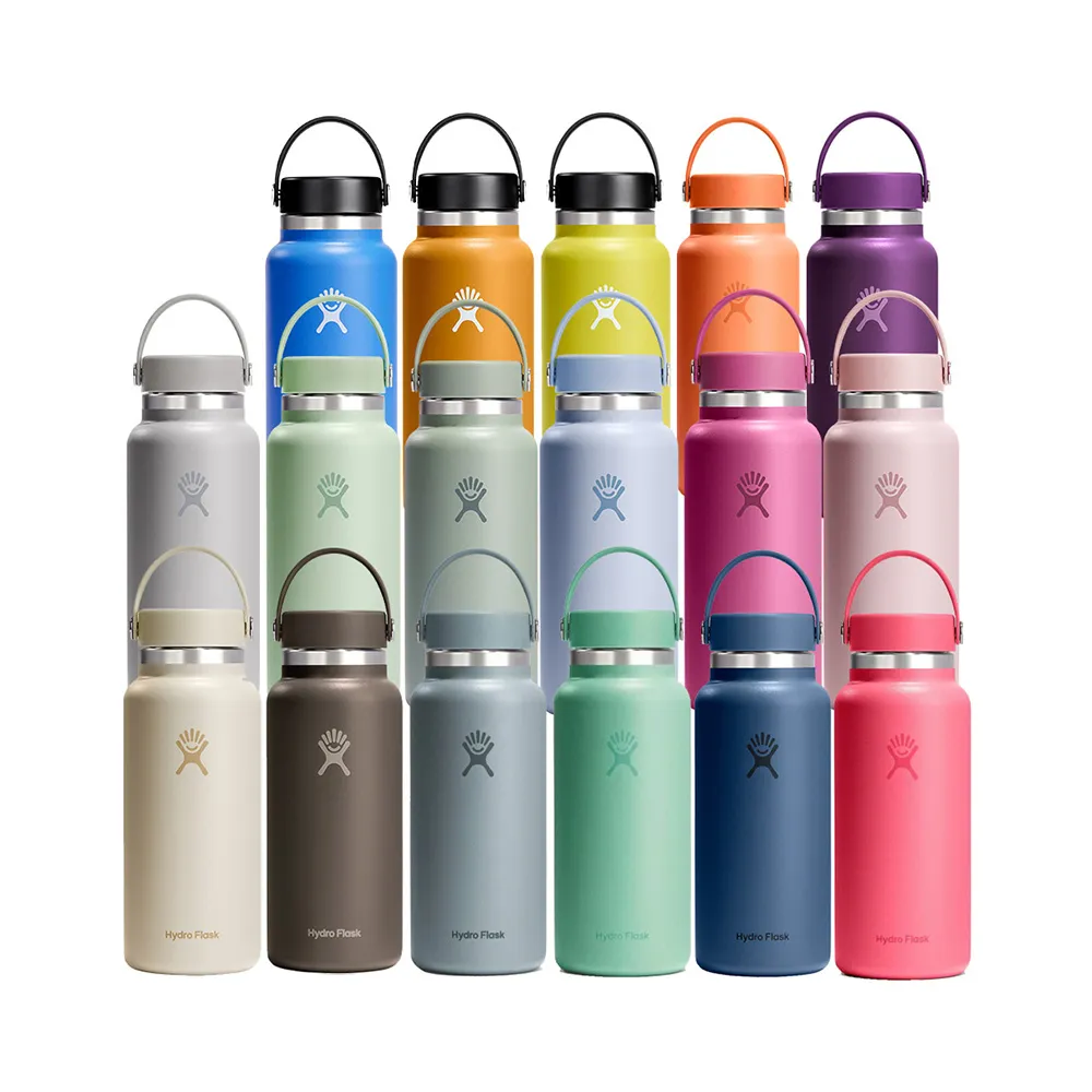 【Hydro Flask】32oz/946ml 寬口 真空 保溫瓶 多色可選(大口徑 大容量 提把 保冰 保冷 保溫)