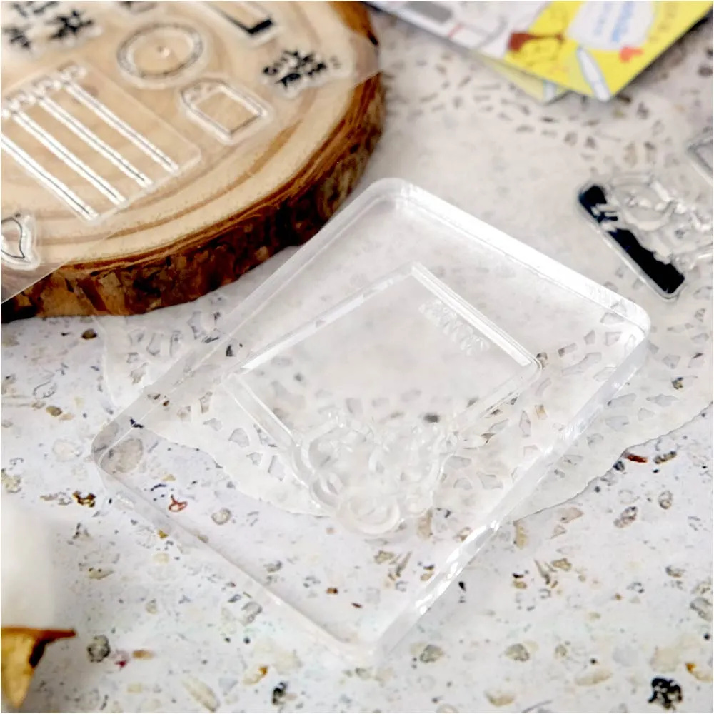 【SEASON 四季紙品禮品】水晶印章壓克力板 印章台(勞作 創作 DIY DIY209-04)