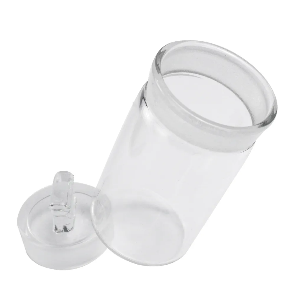 【玻璃工場】中藥罐 高型秤量瓶 50ml 2入 收納罐 藥粉罐 B-GWB3570(萬用罐 收納玻璃瓶 透明玻璃罐)