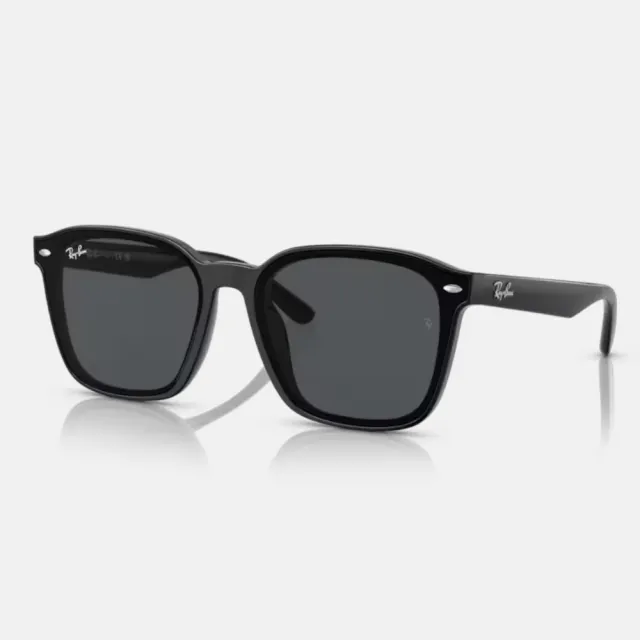 【RayBan 雷朋】周杰倫同款 膠框太陽眼鏡(RB4392D-601/87、601/80、601/93、645087 66mm多款任選)