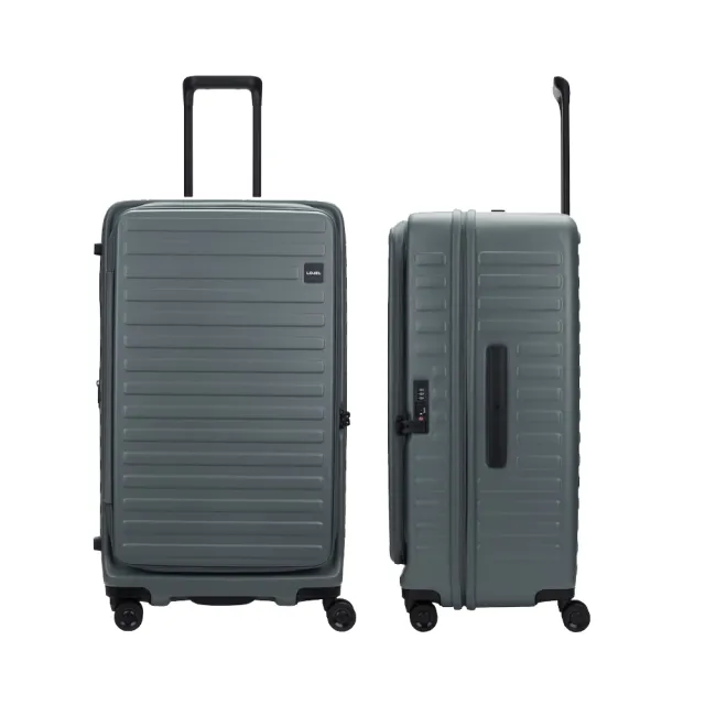 【LOJEL】618獨家 CUBO FIT 29.5吋 前開式擴充拉鍊拉桿箱(行李箱 旅行箱 胖胖箱)