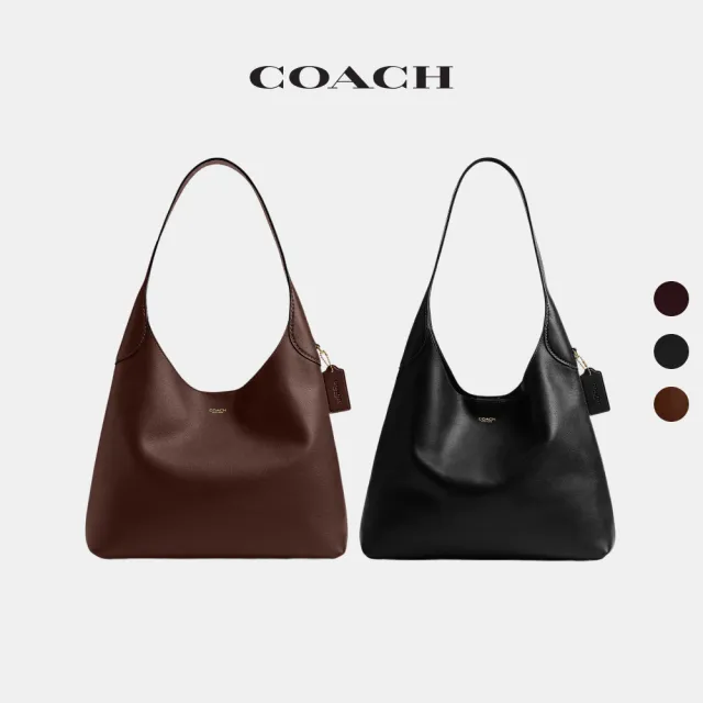 【COACH】蔻馳官方直營 BROOKLYN 34 單肩手袋 單肩包 肩背包-多色任選(CCU00/CCU01)