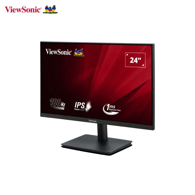 【ViewSonic 優派】VA242-MH 24型 IPS FHD 100Hz窄邊框螢幕(HDMI/VGA/零閃屏/窄邊框/抗藍光/1ms)