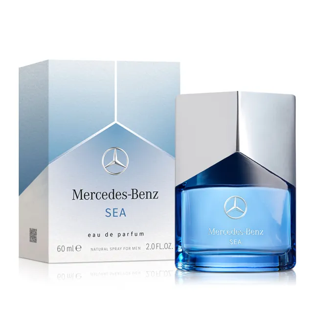 【Mercedes-Benz 賓士】三芒星．海洋男性淡香精60ml(專櫃公司貨)