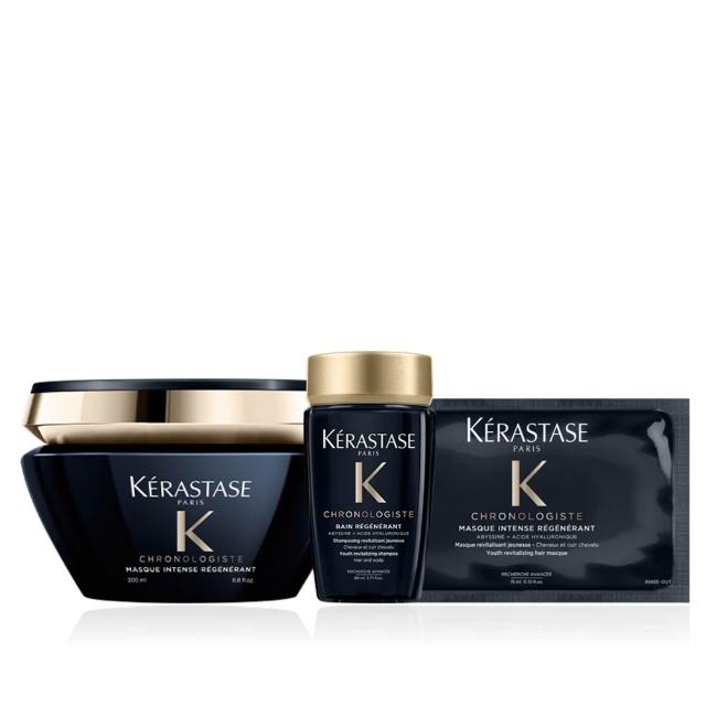 【KERASTASE 巴黎卡詩】黑鑽極萃逆時髮膜200ml(卡詩髮膜/護髮/修護)