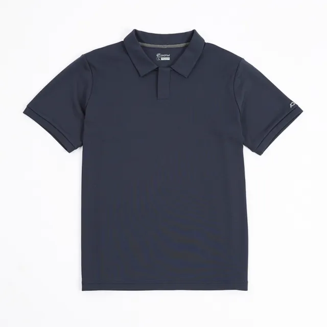 【ADISI】男高效降溫速乾動感POLO衫 AL2611102 深黑藍 M-3XL｜涼感 UPF50+ 抗UV 吸濕排汗 快乾 彈性 排汗衣