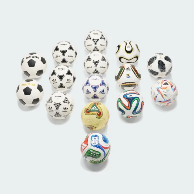【adidas 愛迪達】世界盃 HIST BALL SET M 迷你收藏款足球   男鞋/女鞋 JN2093