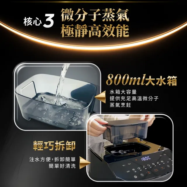【BOSO】舒肥透視蒸氣氣炸鍋 7L 舒肥料理/蒸氣鍋/蒸烤鍋/氣炸烤箱/蒸氣烤箱/氣炸鍋