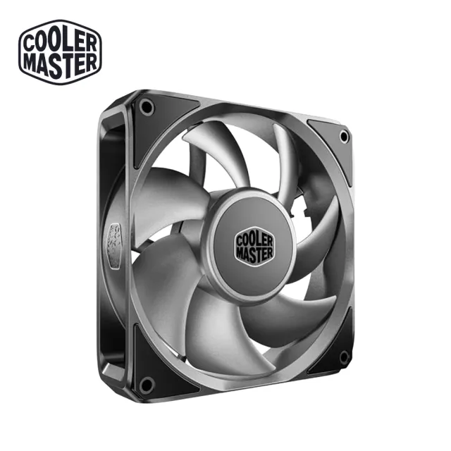【Cooler Master 酷碼】MasterFan A120 全鋁風扇/2500RPM/全鋁框架&葉扇/雙滾珠軸承