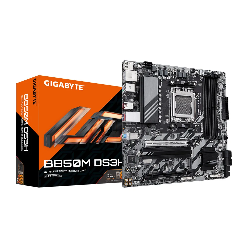 【GIGABYTE 技嘉】B850M DS3H AMD主機板