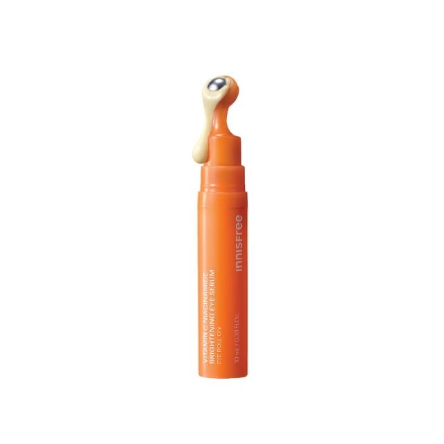 【innisfree】維他命C亮白眼部精華 10ml (滾珠眼霜/亮白/改善泡泡眼、眼周暗沉)   ★618限定★