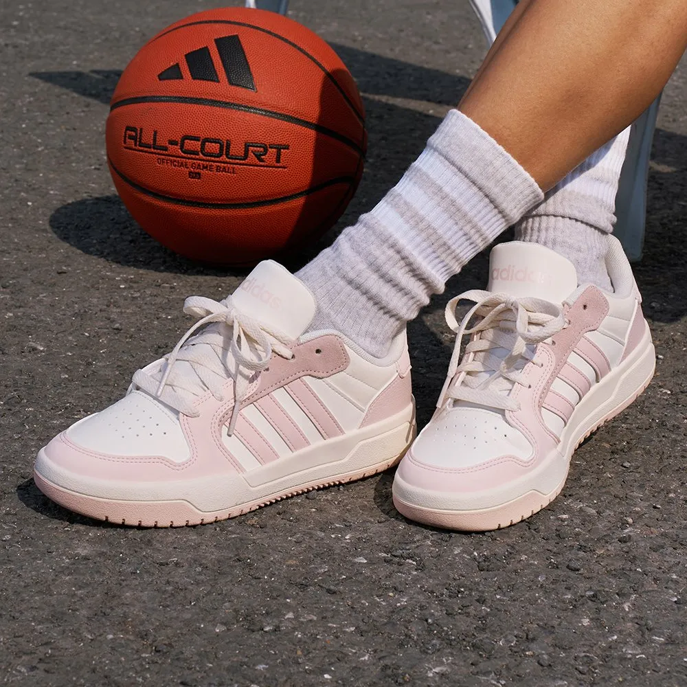 【adidas 愛迪達】ENTRAP LOW 運動休閒鞋 籃球鞋 復古 男鞋/女鞋 IE3904