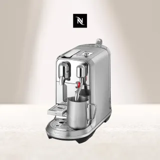 【Nespresso】膠囊咖啡機 Creatista Plus_不鏽鋼金屬色 入厝 奶泡機 全自動咖啡機(瑞士頂級咖啡品牌)