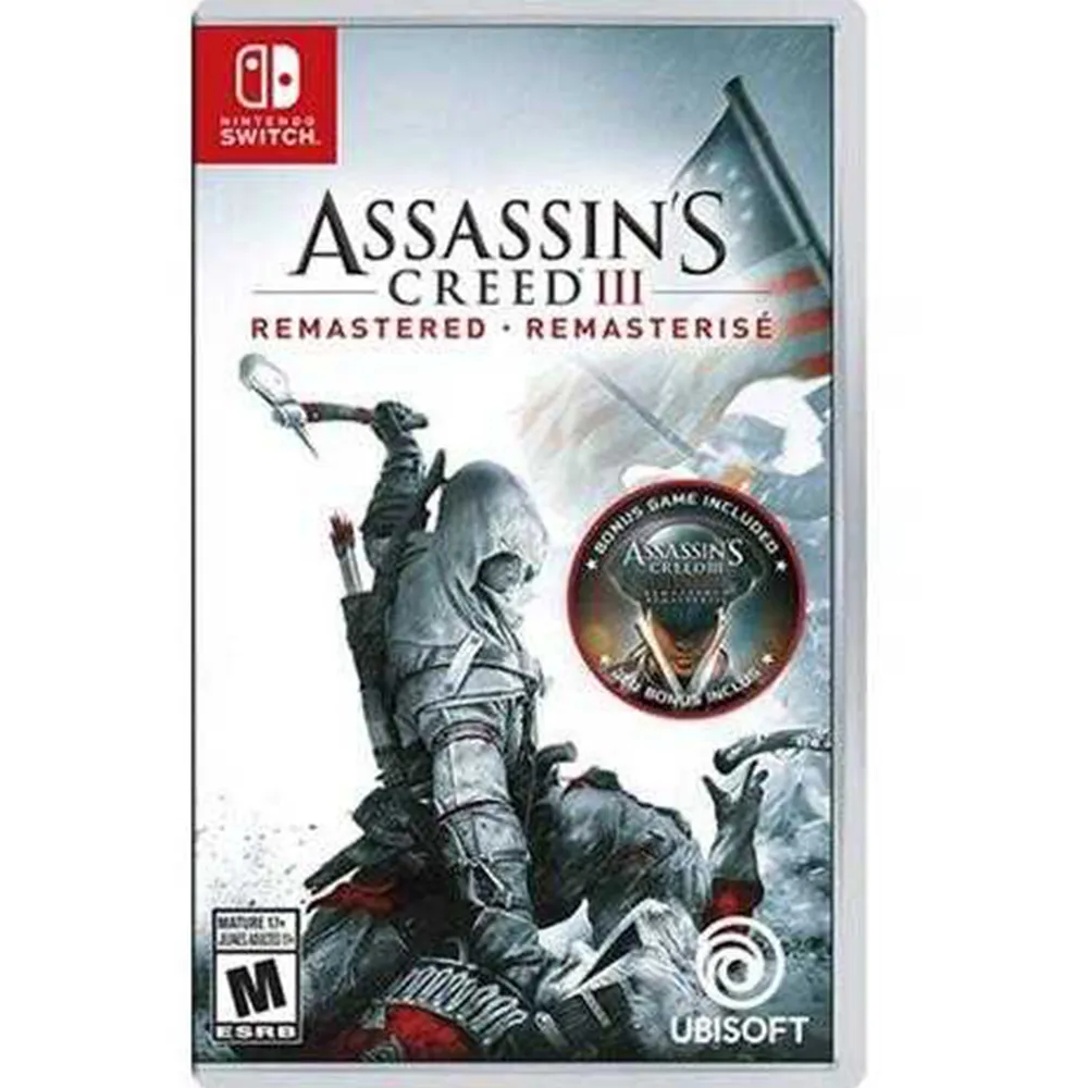 【Nintendo 任天堂】NS Switch 刺客教條3 重製版 Assassins Creed 國際中文版(內含DLC)